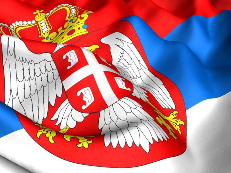 Zastava Srbije 150 x 90 cm