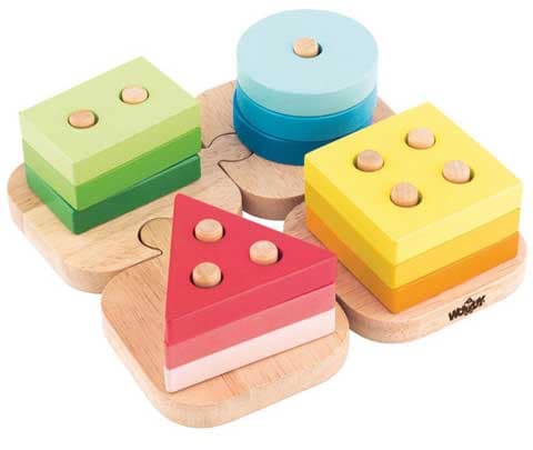 Woodyland Drveni Sorter oblika 91840