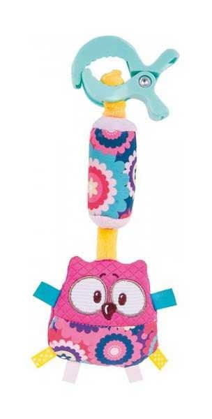 Canpol Igračka Za Bebe Sa Zvečkom Forest Friends 68/043 pink