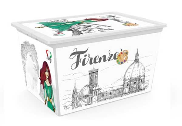 Kis Kutija za odlaganje stvari C Box Viva Italia XL 50L