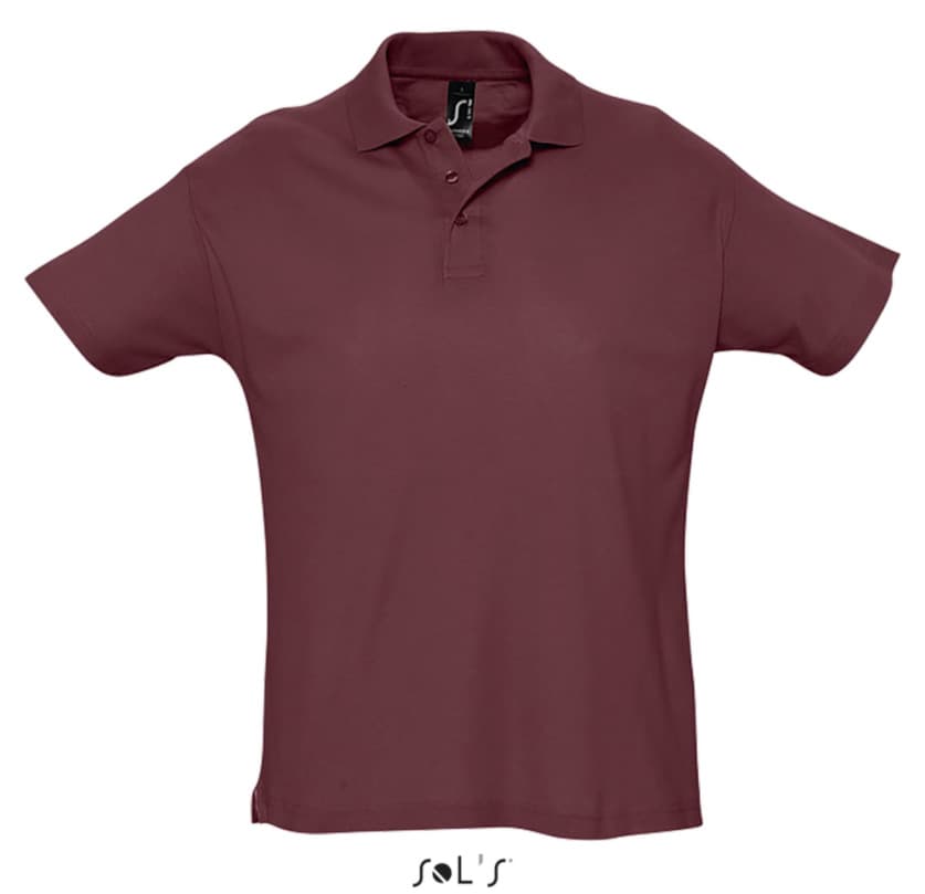 Sols Muška polo majica Summer II Burgundy veličina S 11342