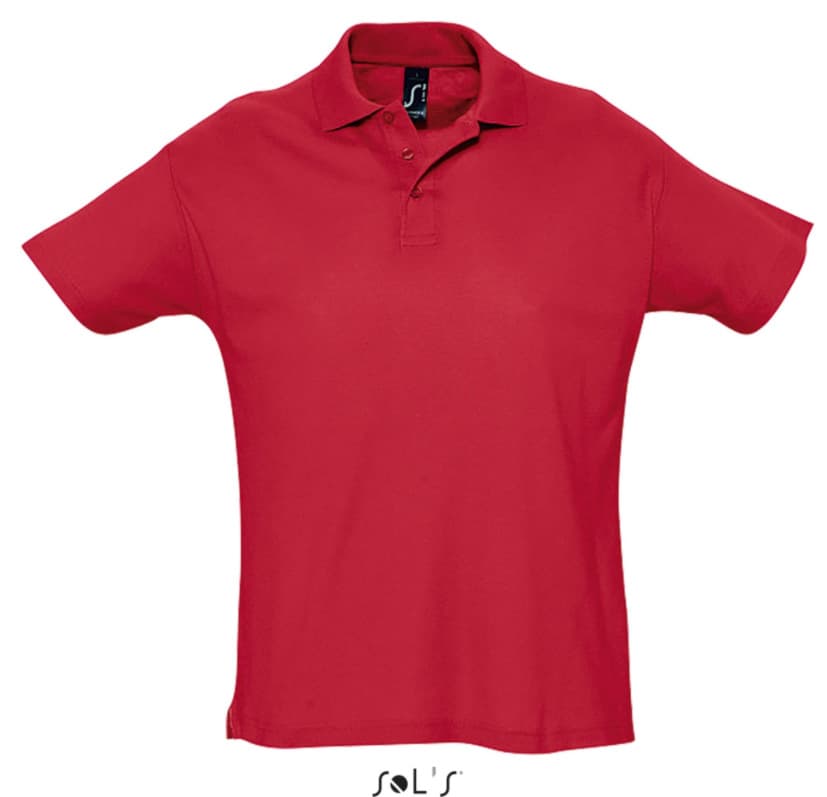 Sols Muška polo majica Summer II Red veličina L 11342