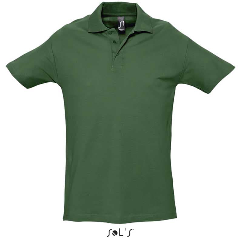 Sols Polo majica za muškarce Spring II Golf Green veličina M 11362