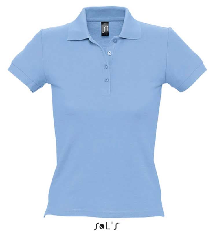 Polo majica za žene Sols People Sky Blue veličina M 11310