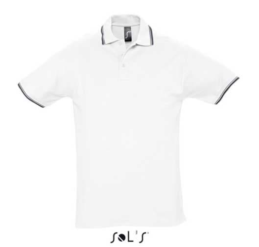 Muška polo majica Sols Practice White veličina L 11365