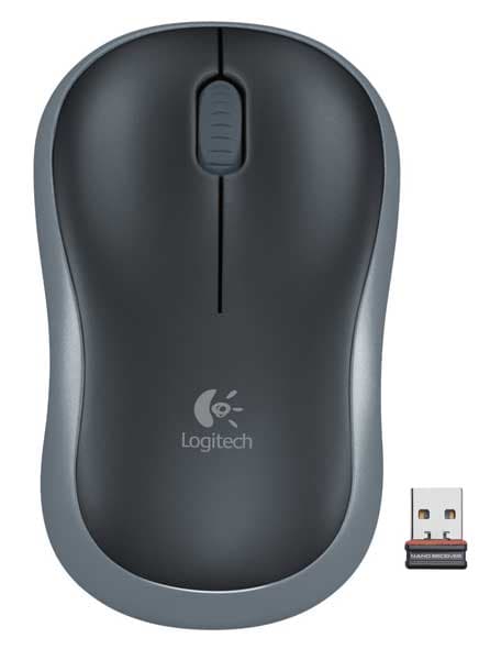 Logitech M185 Swift Grey bežični miš