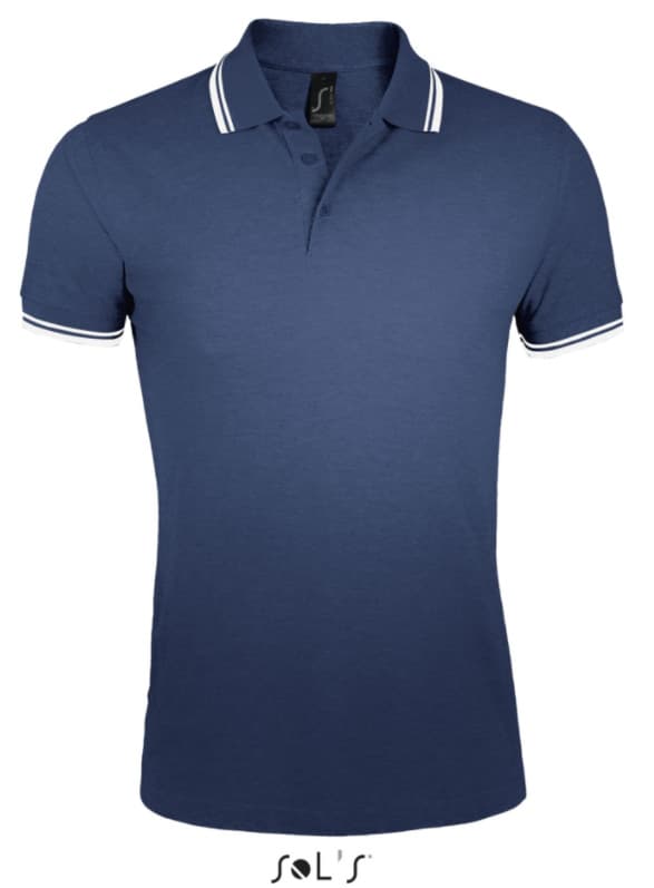 Polo majica za muškarce veličina XL Sols Pasadena French Navy/White 00577