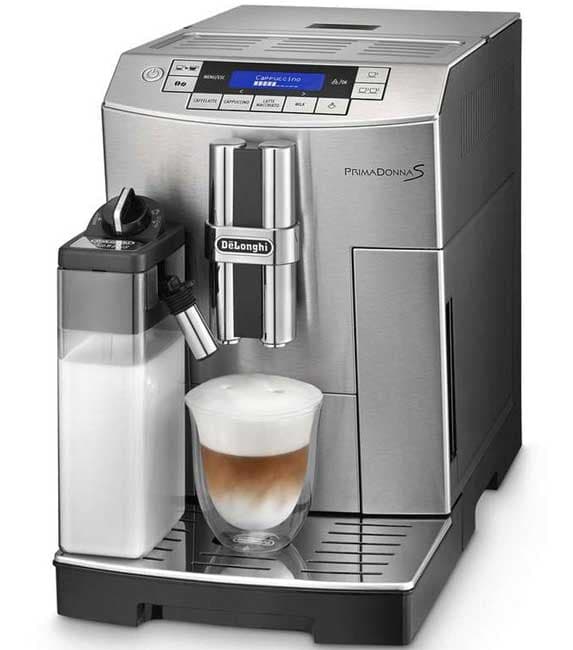 DeLonghi Aparat za espresso Primadonna grey ECAM 28.465.MB