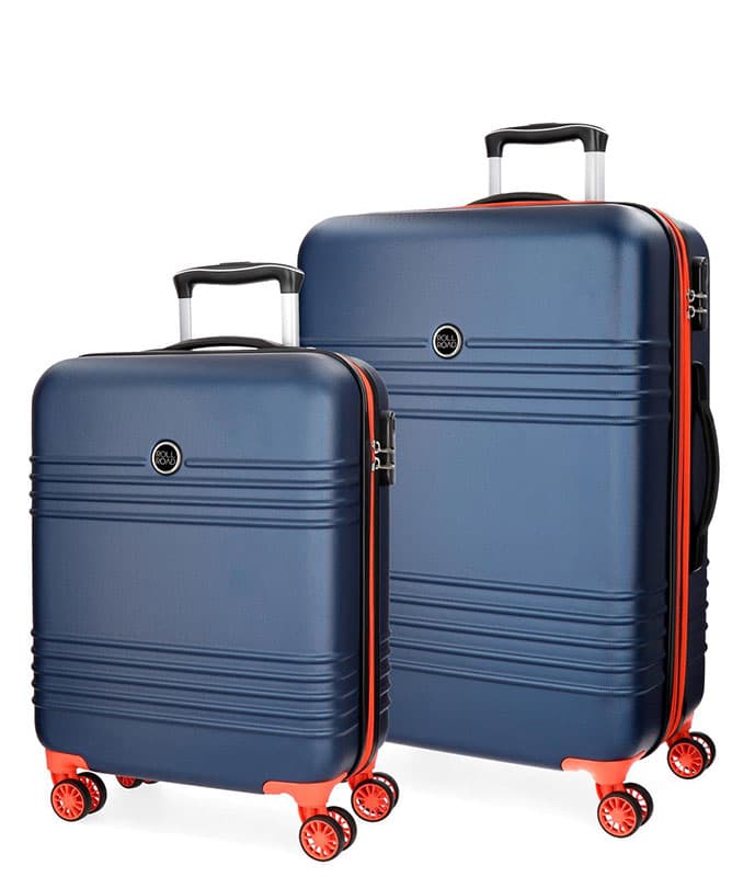 ABS Koferi za putovanja Roll Road India Navy 55795