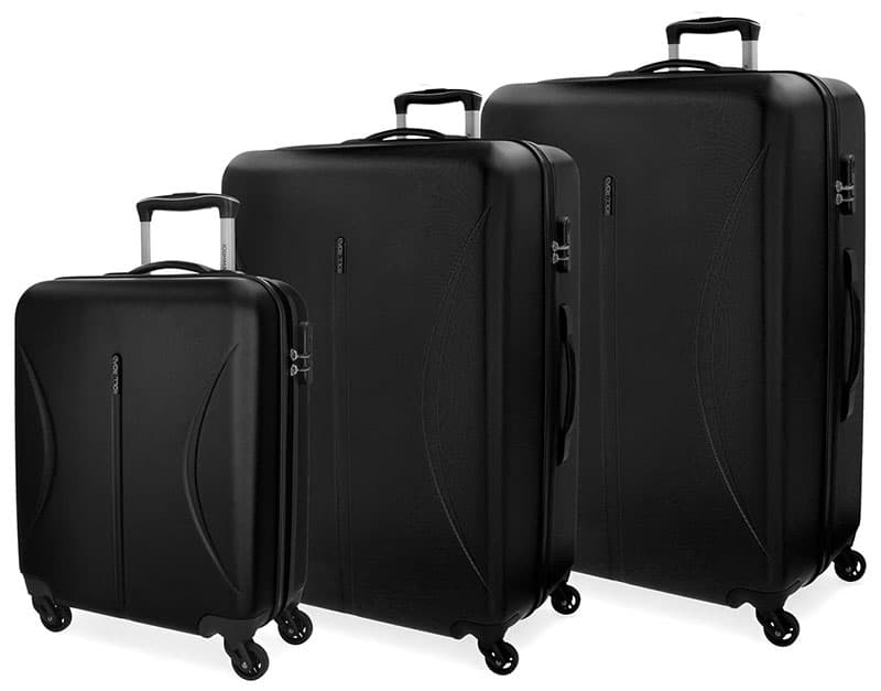 Koferi za putovanja Roll Road Camboya Black 55894