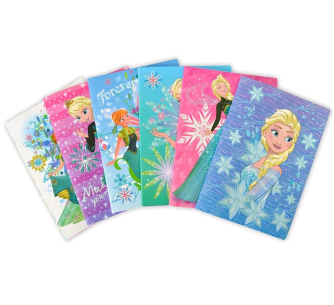 Deset velikih svezaka na kvadratiće - Disney Frozen Glitter