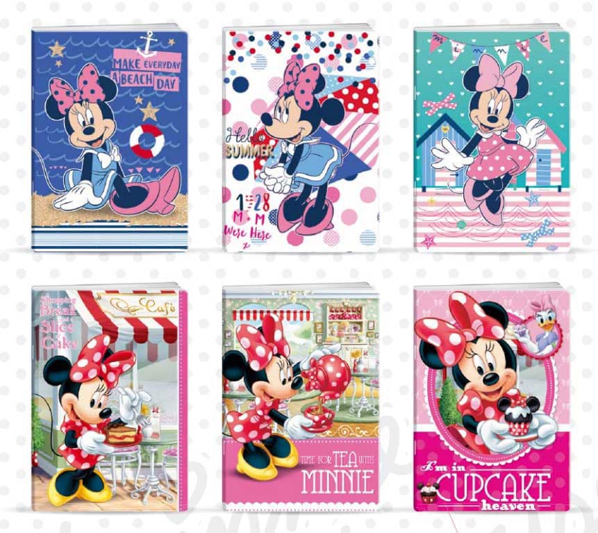 Deset A4 svezaka na kvadratiće Play - Minnie Mouse