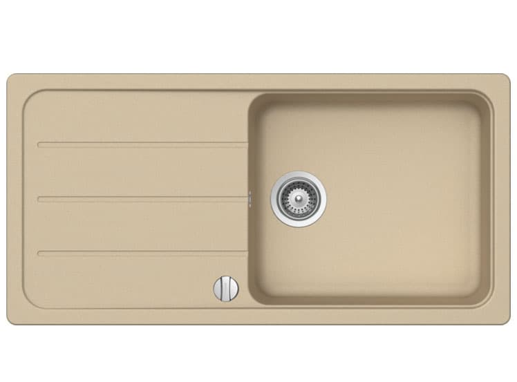 Granitna sudopera Formhaus D-100L krem