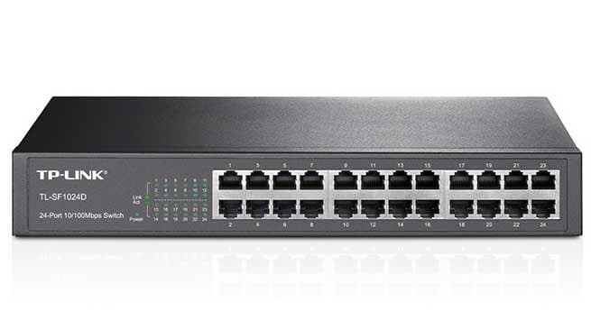 TP-Link Switch 24-portni LAN svič 10/100Mbps TL-SF1024D