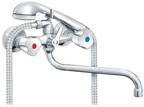 Rosan Baterija za kadu sa pokretnim izlivom i ručnim tušem KK11101