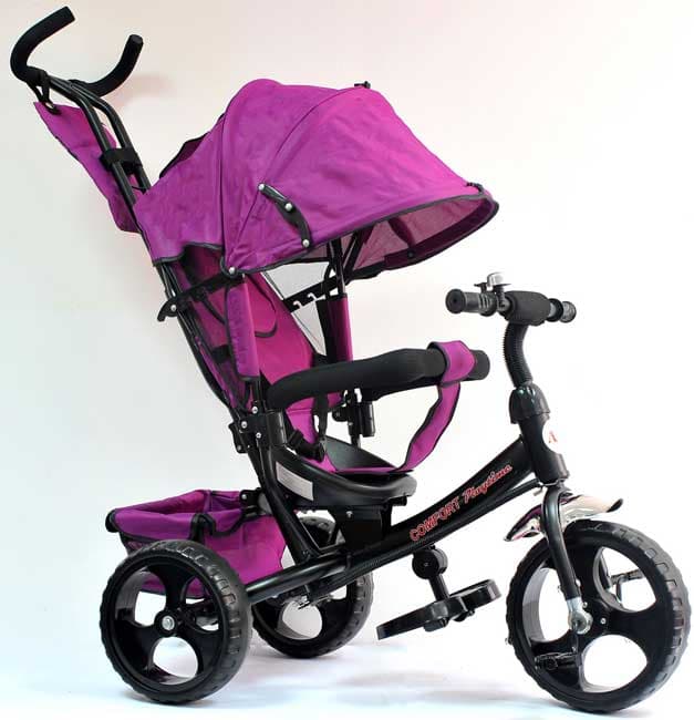 Tricikl Guralica Playtime Comfort 417 Ljubičasta