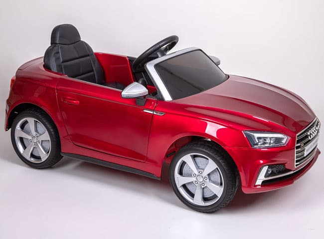 Automobil na akumulator Audi S5 Cabriolet crveni