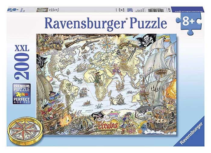 Ravensburger Puzle 200 delova - Gusarska mapa 12802
