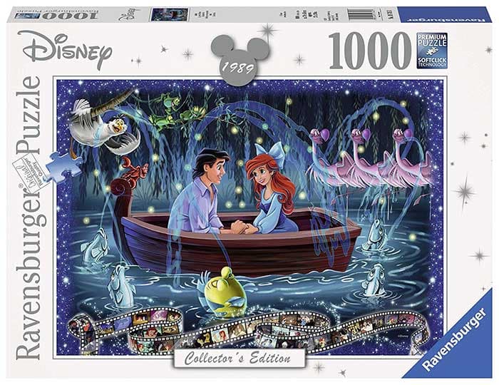 Puzzle 1000 delova - Disney Mala sirena - Ravensburger Collectors Edition