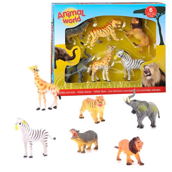 Divlje životinje Figurice 6kom. Animal World 26786