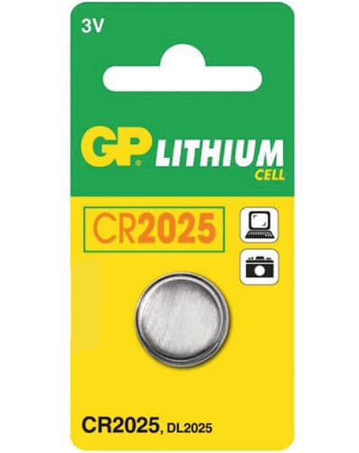 GP dugmasta baterija CR2025