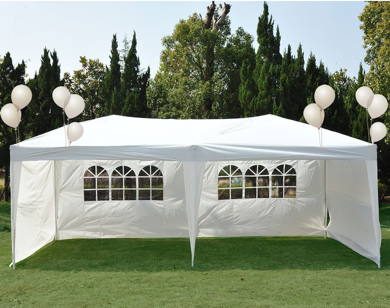 Veliki Paviljon - Šator Za Proslave 6x3 m Sa 6 Bočnih Strana