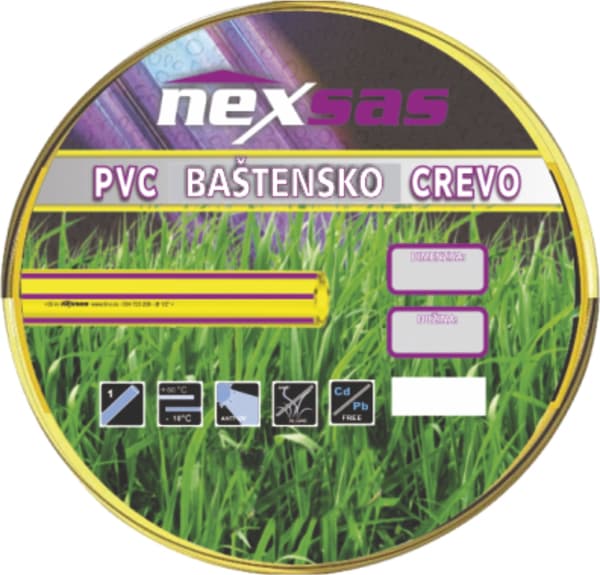 Nexsas PVC baštensko crevo za zalivanje 3/4 x 50m 41448