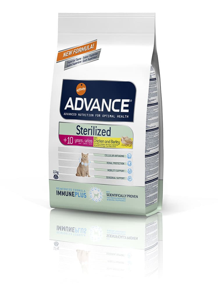 Advance Cat Sterilized Senior Hrana za mačke - piletina i ječam 0.4kg