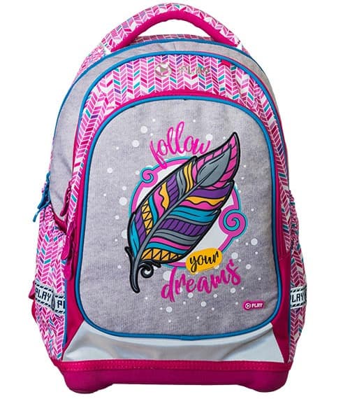 Anatomski školski ranac Play Smart Light - Follow your dreams