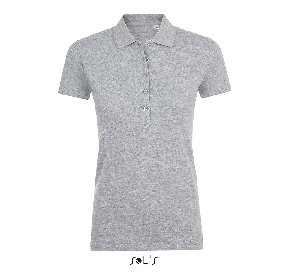 Sols Ženska majca sa kragnom Phoenix Grey veličina S Sols 01709