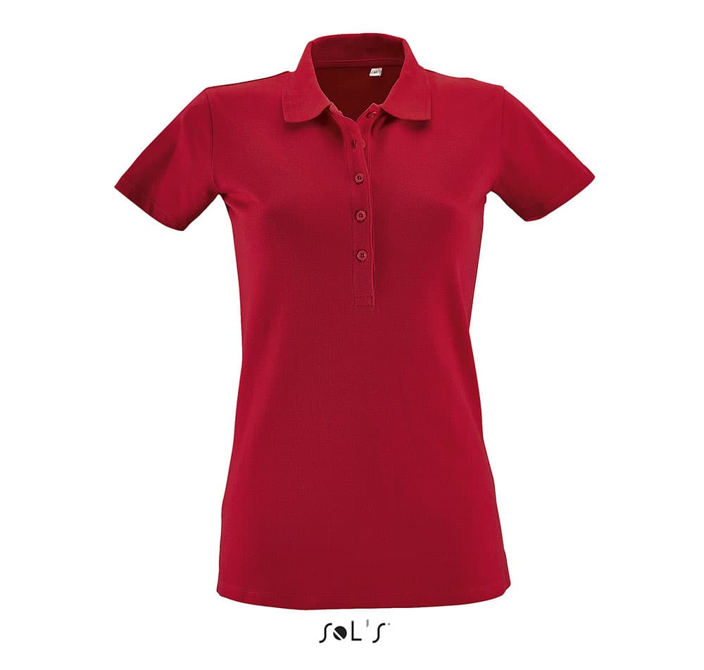 Sols Ženska majca sa kragnom Phoenix Red veličina XL Sols 01709