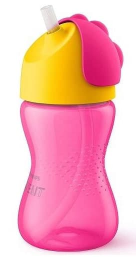 AVENT Magična šolja sa slamkom 300ml 1998 PINK SCF798/02