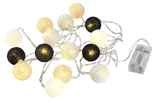 Novogodišnje lampice na baterije SST