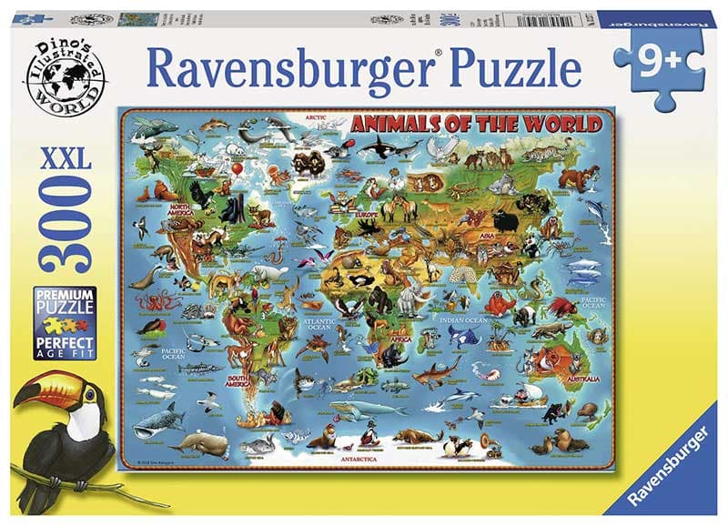 Ravensburger Puzzle 300 delova - Životinje sveta 13257
