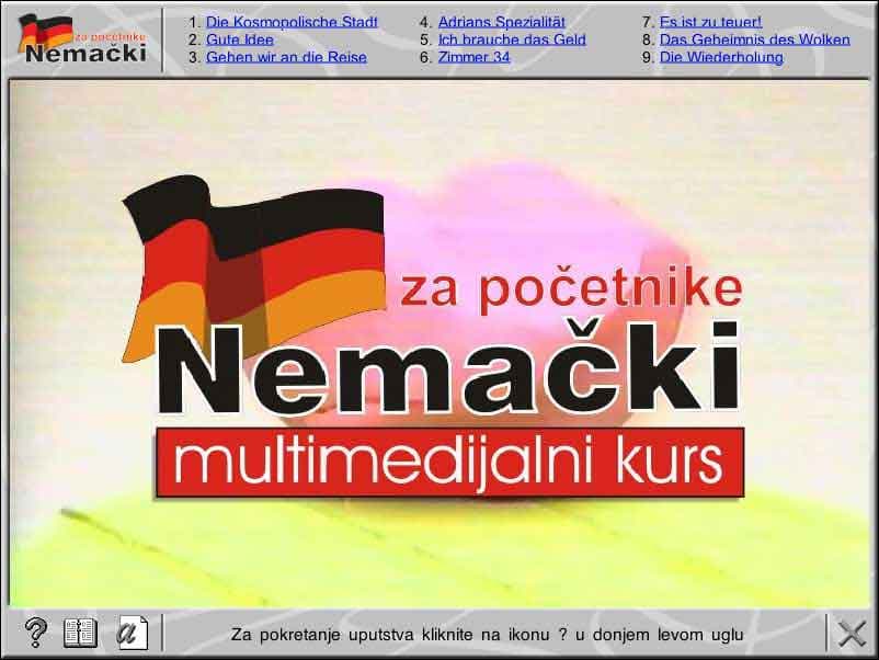 Multimedijalni kurs - Nemački Za Početnike