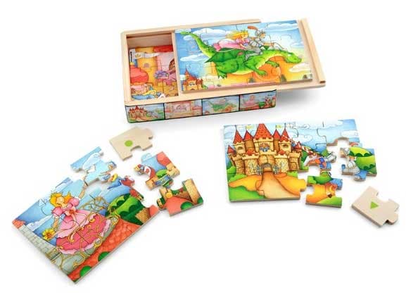 Pino Toys Puzzle 4 slike od po 12 delova Bajka
