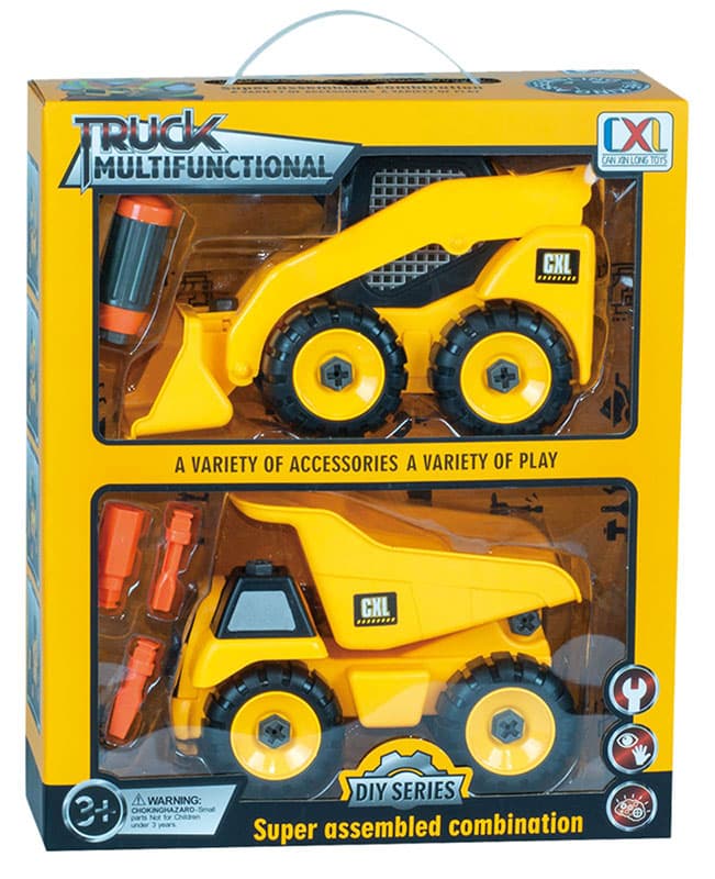 Multifuncional Truck - Set - Rastavljivi kamion DAMPER i UTOVARIVAČ 50181