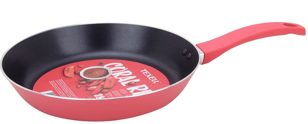 Tiganj duboki Texell Coral Red 24 cm TPCR-D24