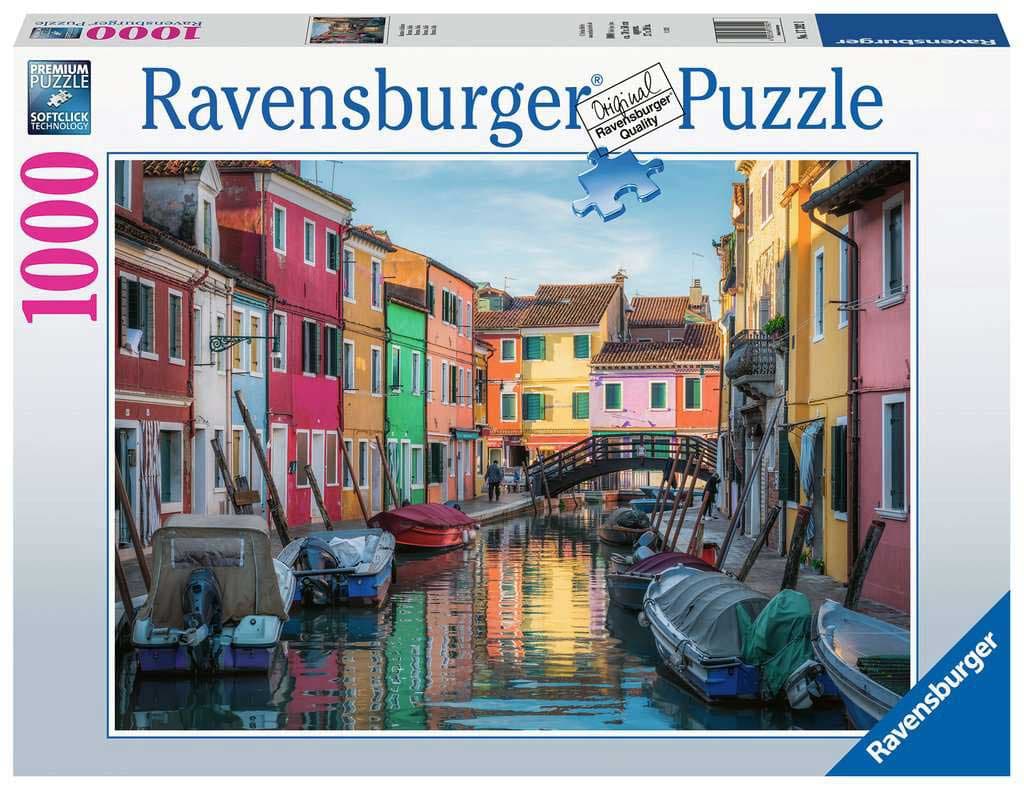 Puzzle 1000 delova Burano Italija Ravensburger 12000623