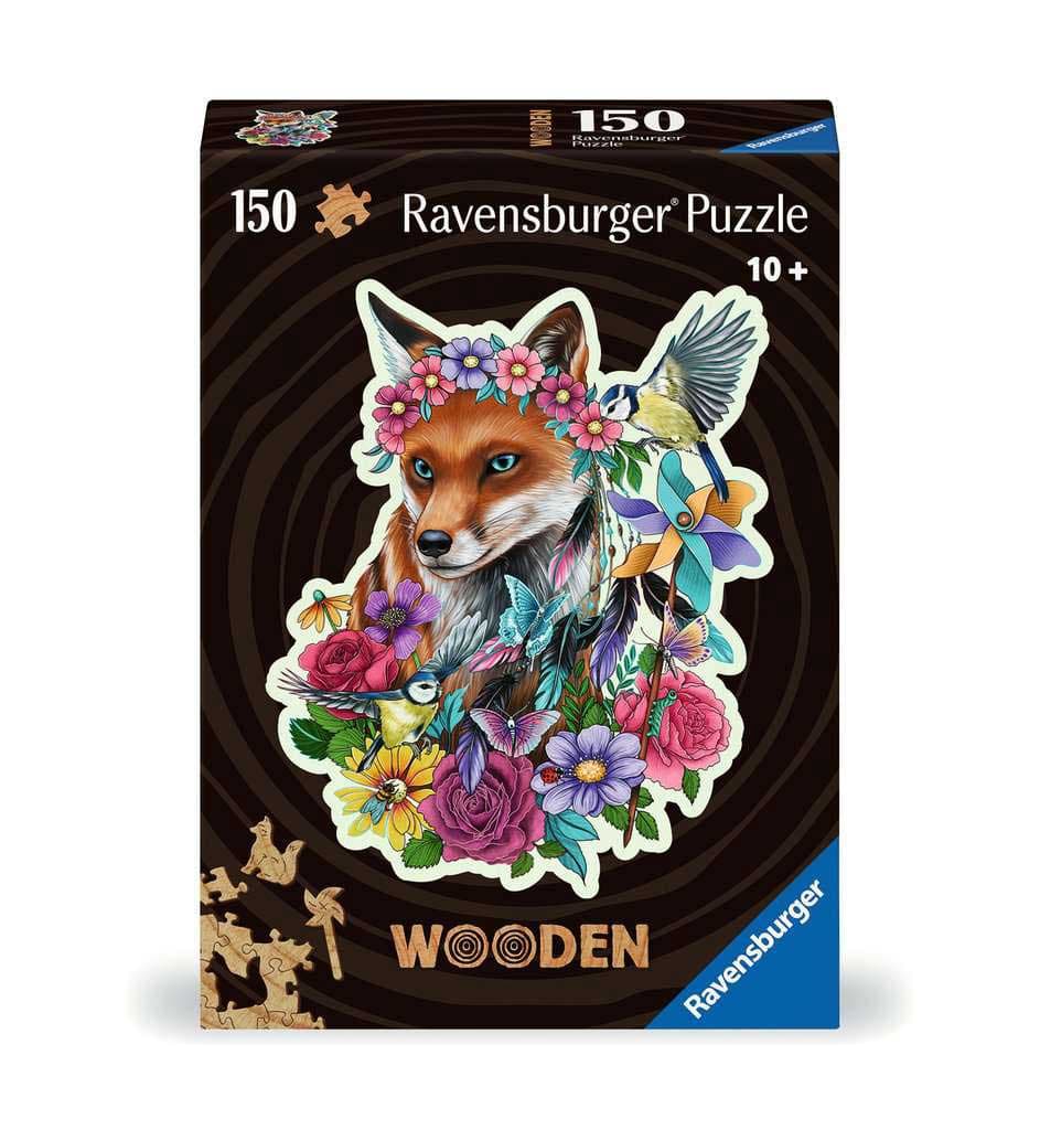 Drvene puzzle slagalica 150 delova Lisica Ravensburger 17512