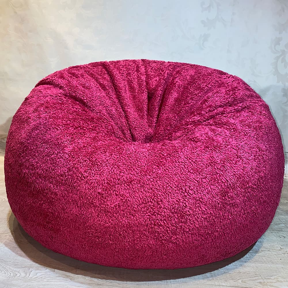 Lazy bag fotelja Pink Teddy