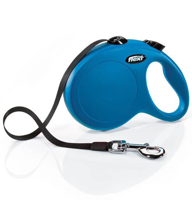 Flexi Povodac za pse New Classic L Tape 5m Blue