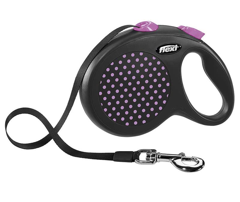 Flexi Povodac za pse Design L Tape 5m Pink