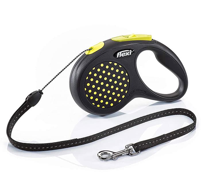 Povodac za psa Flexi Design M Cord 5m Yellow