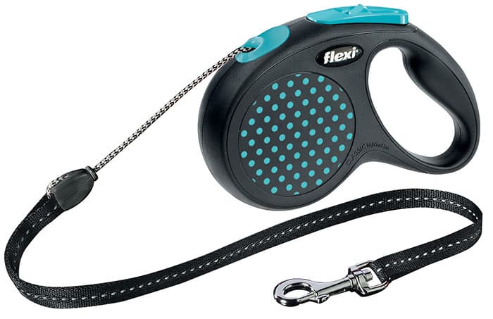 Povodac za psa Flexi Design M Cord 5m Blue