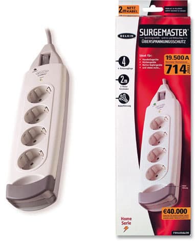 Belkin SurgeMaster - Razdelnik sa prenaponskom zaštitom