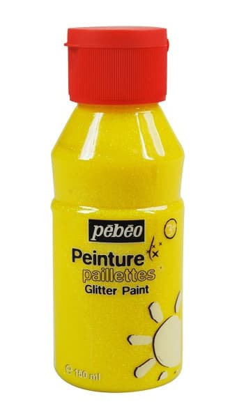 PEBEO Svetlucavi gel za decu ŽUTA 150ml 668181