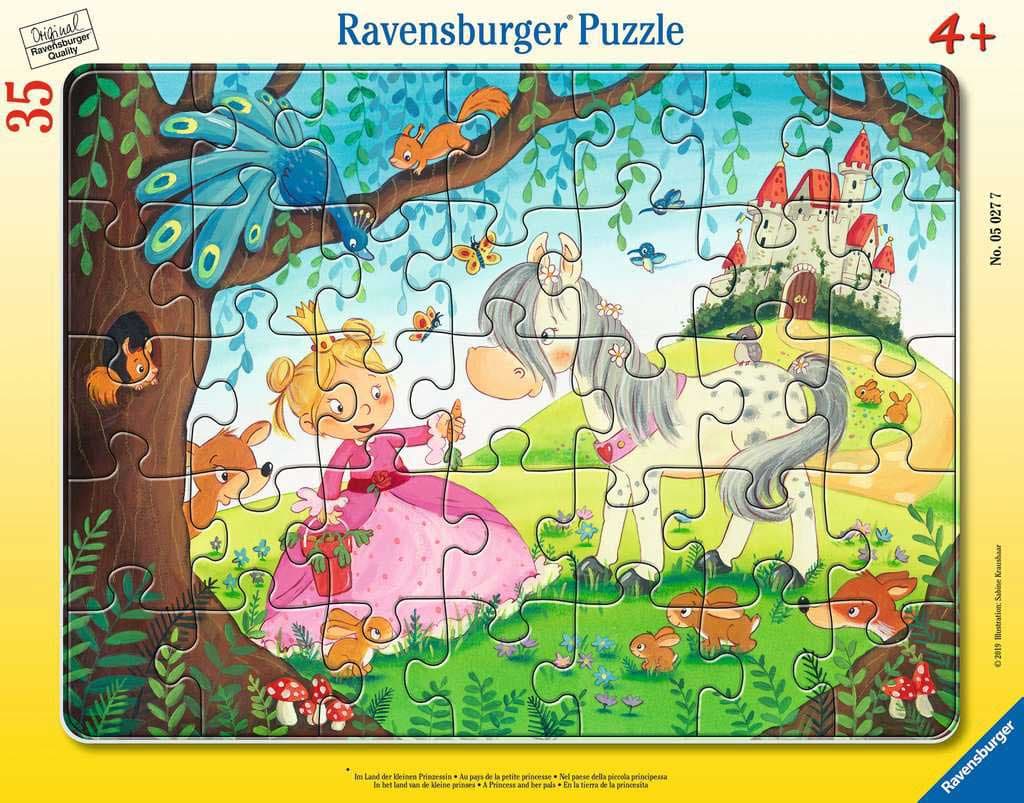 Puzzle slagalica 35 delova U zemlji male princeze Ravensburger 05027