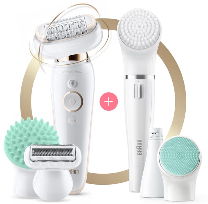Braun Silk Epil 9 Epilator SES9300 3D WHT/Gold