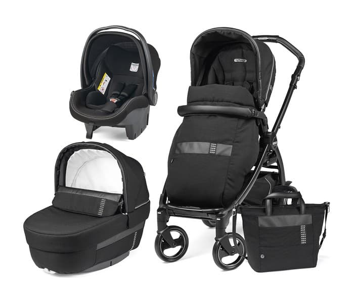 PEG PEREGO Kolica za bebe Set Modular BOOK ELITE SL Rock Black P3535